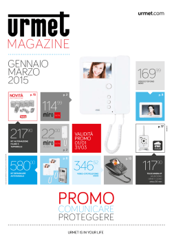 Urmet Promomagazine 2014