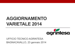 VARIETA - Agrintesa