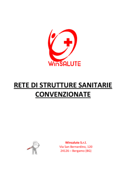 Rete strutture sanitarie