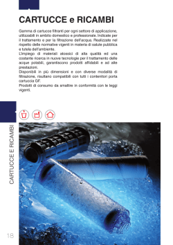 cartucce - GF Water Filtration