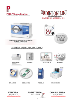sistemi per laboratorio vendita assistenza consulenza