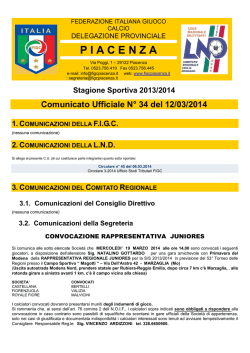 Federazione Italiana Giuoco Calcio - F.I.G.C