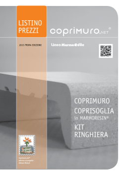 LISTINO PREZZI COPRIMURO COPRISOGLIA KIT