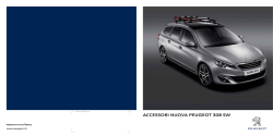 ACCESSORI NUOVA PEUGEOT 308 SW