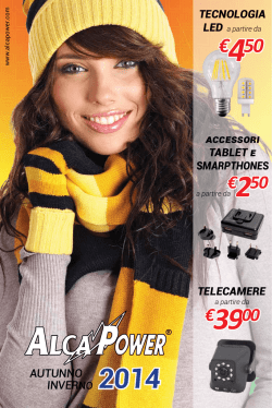 alcapower - volantino autunno\inverno 2014