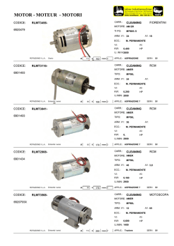 MOTOR - MOTEUR - MOTORI - Lehner Industriemaschinen
