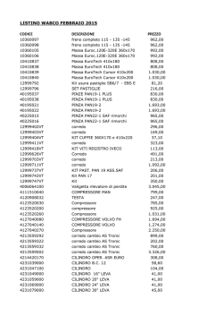listino wabco febbraio 2015 codice descrizione prezzo