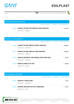 scarica listino EDILPLAST in PDF con foto