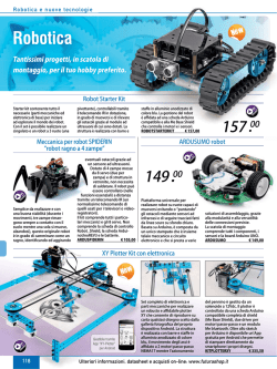 Robotica e nuove tecnologie
