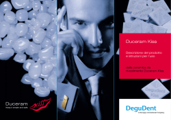 duceram kiss ISTRUZIONI USO