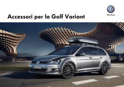 Accessori per la Golf Variant