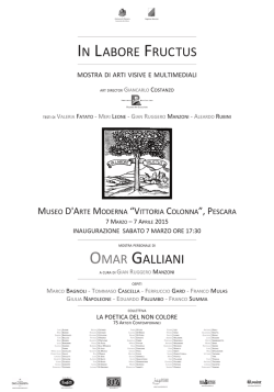 MUSEO D`ARTE MODERNA &ldquo;VITTORIA COLONNA