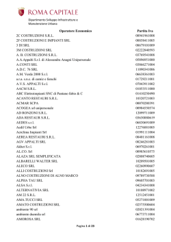 Operatore Economico Partita Iva 2C