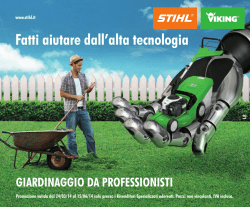 Offerte Stihl Viking Primavera 2014