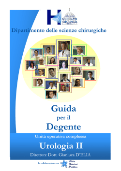 16) Urologia II - Azienda Ospedaliera San Giovanni Addolorata
