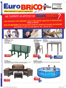 HAI COMPRATO UN ARTICOLO DA