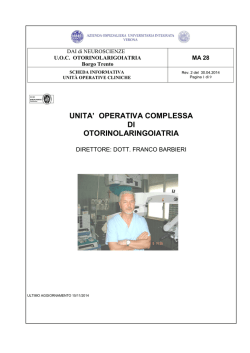 MA 28 Scheda Informativa ORL agg. 15.11.2014