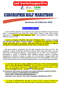 Cargraphic Half Marathon