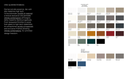 ONE by ERNESTOMEDA Dai laccati alle essenze, dai vetri alle