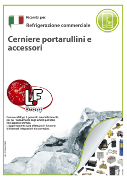 Cerniere portarullini e accessori