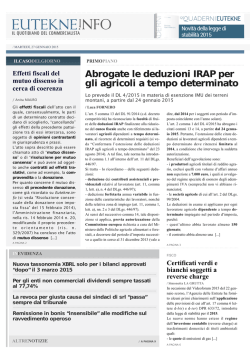 27/1/2015 - Studio Ducoli