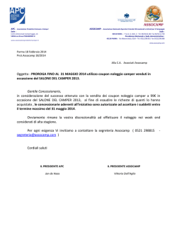 Proroga Voucher Week End