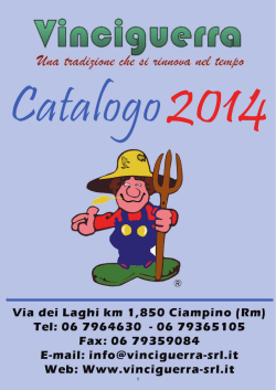 Composizione - Vinciguerra Srl