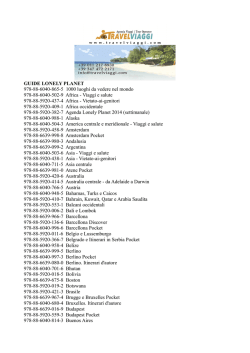 GUIDE LONELY PLANET 978-88-6040-865-5 1000