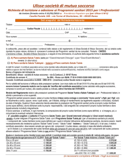 Modulo Adesione Mutua