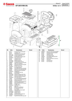 E010.947.01 CAP SAECO IDEA (UL)