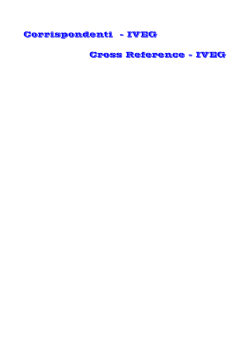 Cross Reference Pulegge Alternatore - Ge