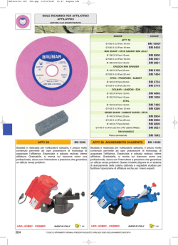 affilatura &ndash; attrezzatura officina