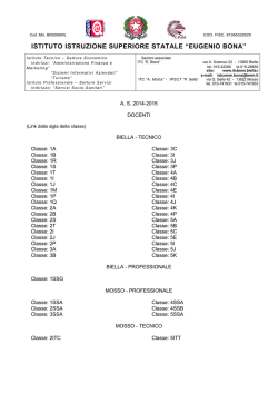 DOCENTI - Eugenio Bona