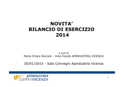 Le novit&agrave; 2015 in materia di bilancio: la nota integrativa Xbrl e il