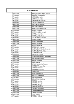 SEZIONE CIVILE