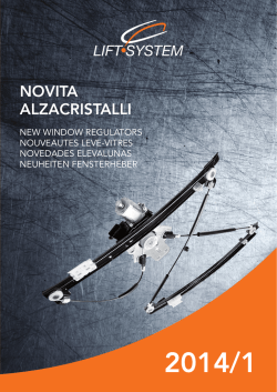 NOVITA ALZACRISTALLI