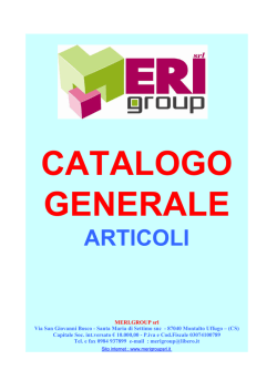 catalogo generale