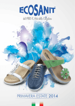 calzature ecosanit P-E