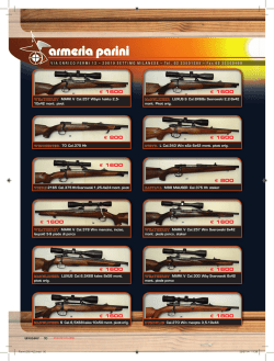 armeria parini - C.A.F.F. Editrice