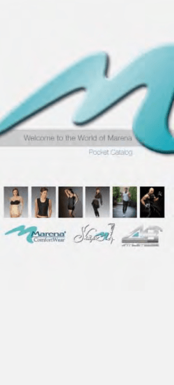 Catalogo Pocket prodotti Marena