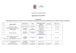 Albo associazioni del Comune di Andria