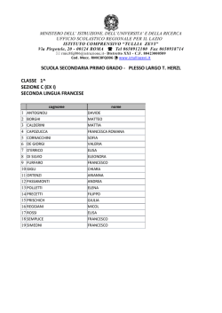 Scuola Secondaria di I Grado - Istituto comprensivo Tullia Zevi