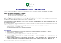 Riepilogo esenzioni per Farmaceutica