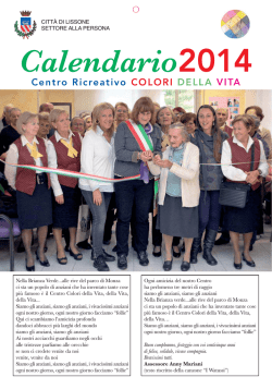 sfoglia il calendario