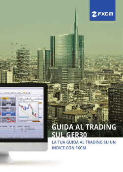 GUIDA AL TRADING SUL GER30
