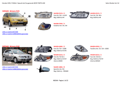 CATALOGO Nissan - Safari Market