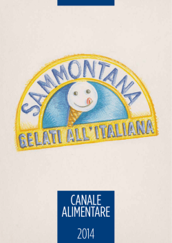 CANALE ALIMENTARE 2014