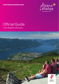 Infoguide 2014.pmd - Ente Turistico Lago Maggiore