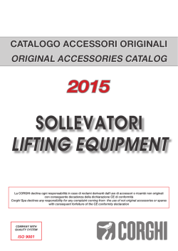 compatibilit&agrave; accessori a richiesta / optional