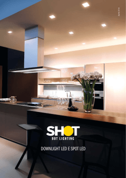 DOWNLIGHT LED E SPOT LED